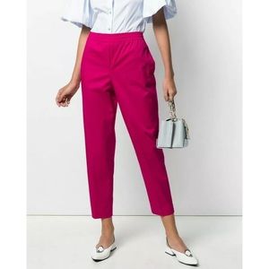 NWT Theory Easy Trouser Fuchsia Classic Chino Pants